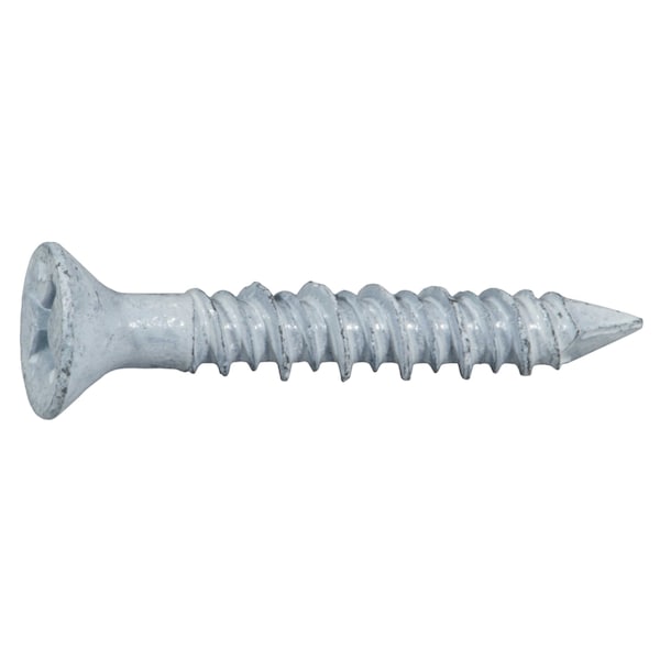 Midwest Fastener 3/16"-24 x 1-1/4 in Phillips Flat Machine Screw, Zinc Plated Steel, 100 PK 53730 - main